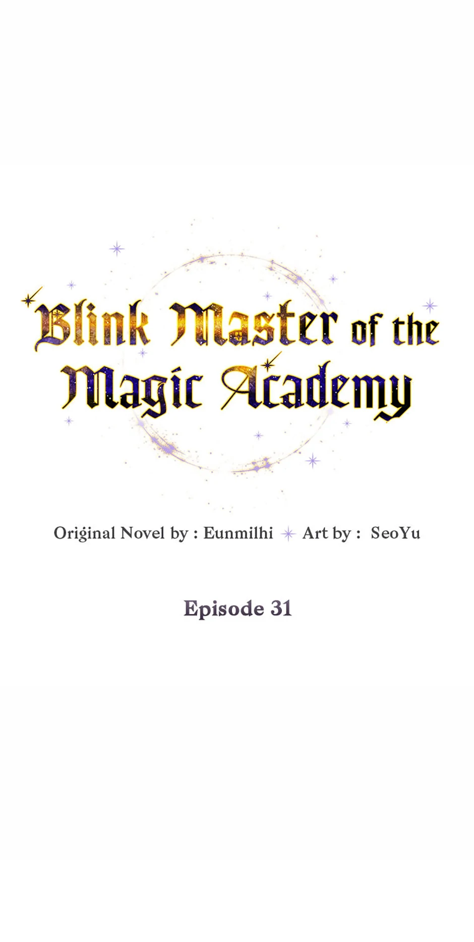 Blink Master of the Magic Academy-Chapter 31